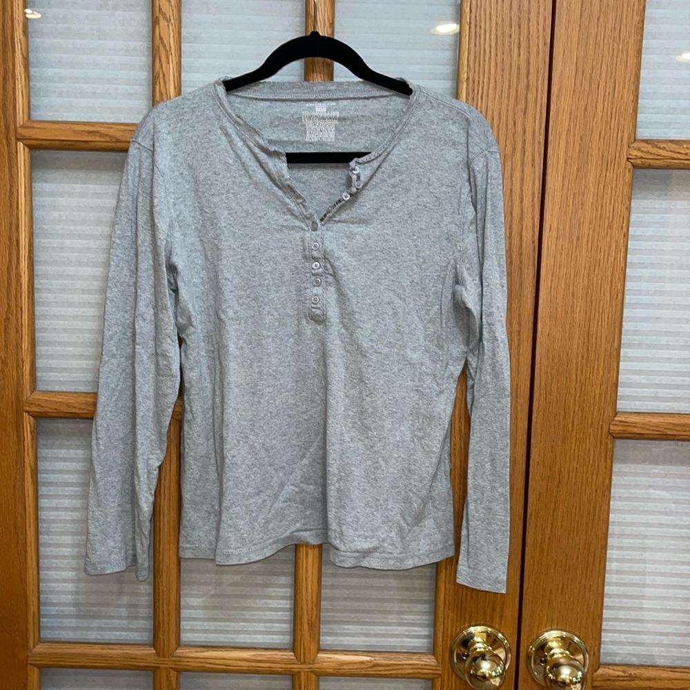 Jones NY XL Gray Top
